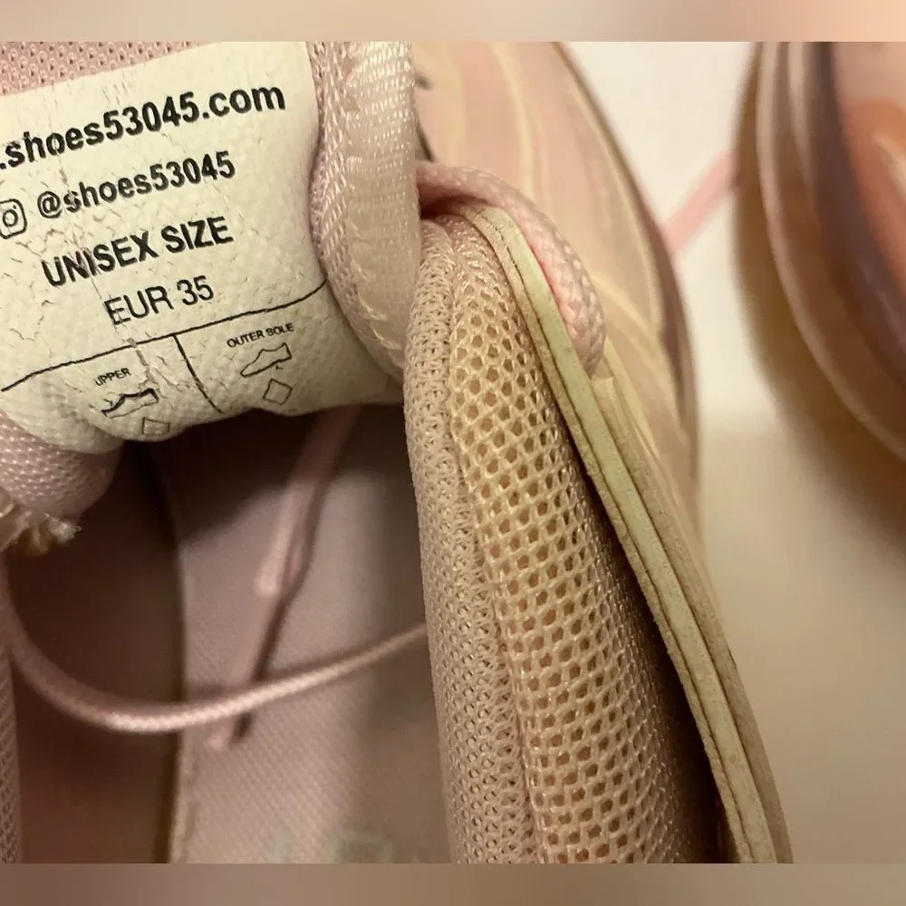 Shoes 53045 Bump'Air Platform Sneaker (Unisex) Pink Sneaker size EUR35